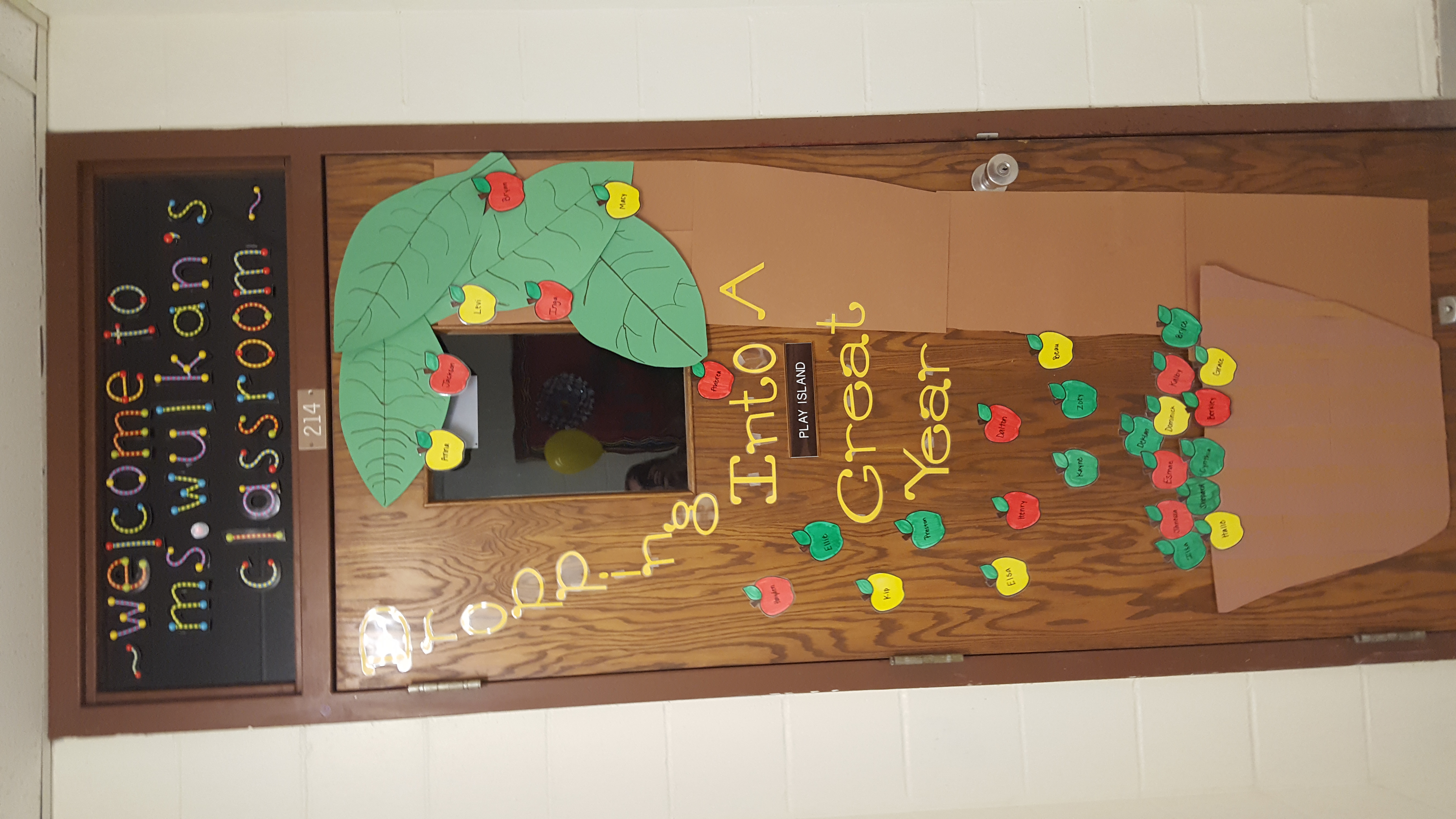 Preschool Classroom Door Decorations: Year 1-Year 2 - Farmin Teacher